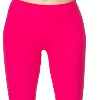 Leggings Damen Lang Baumwolle Jogginghose Sport-Leggings Mid Waist Alltagshose Mittlere Taille Elastischer Bund Figurformende Bekleidung für Frauen